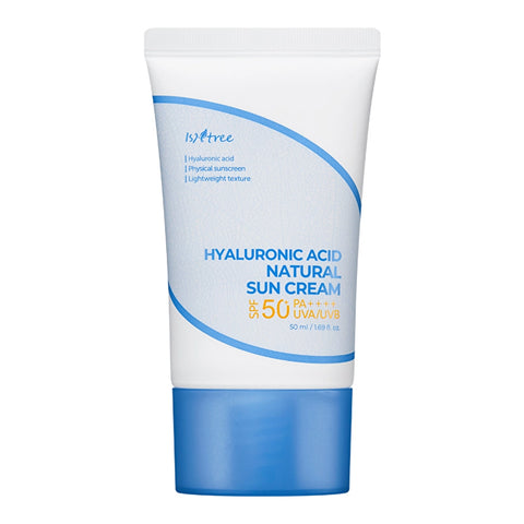 واقي شمس طبيعي من إسن تري بحمض الهيالورونيك بعامل حماية SPF50+ وPA++++ سعة 50 مل