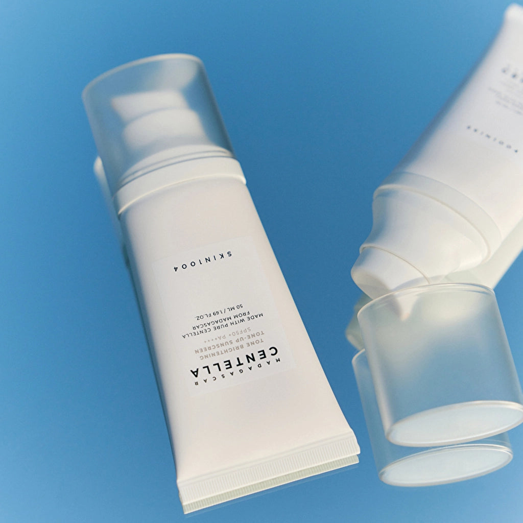 واقي شمس سكين 1004 مدغشقر سنتيلا لتوحيد لون البشرة بعامل حماية SPF 50+ وPA++++، سعة 50 مل