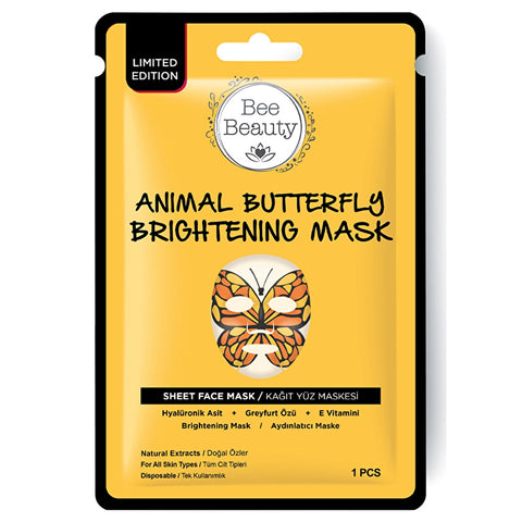 Bee Beauty Butterfly Brightening Sheet Face Mask 25 gr
