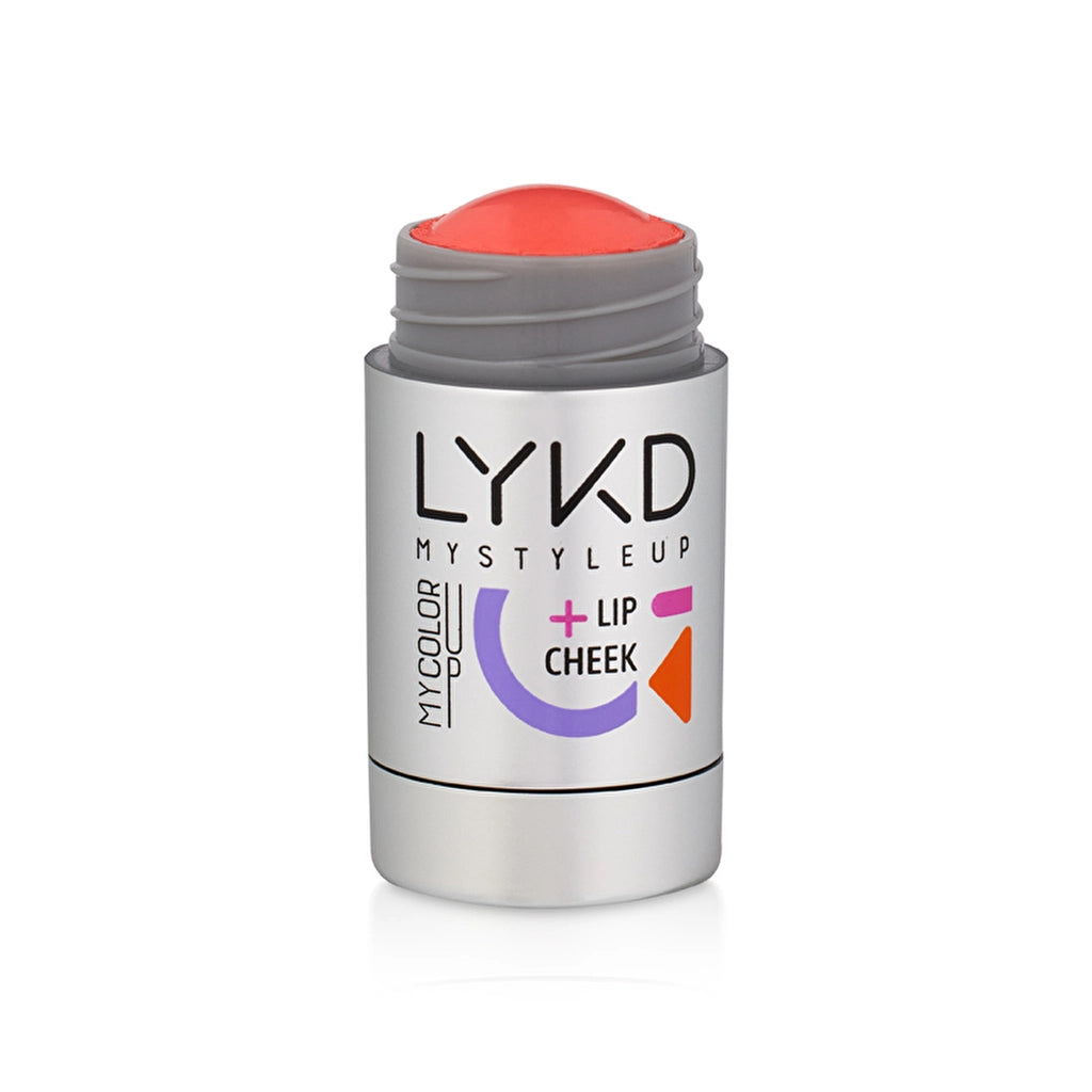 LYKD أحمر شفاه وبلاشر للخدود – أحمر خدود كريمي غني باللون على شكل قلم