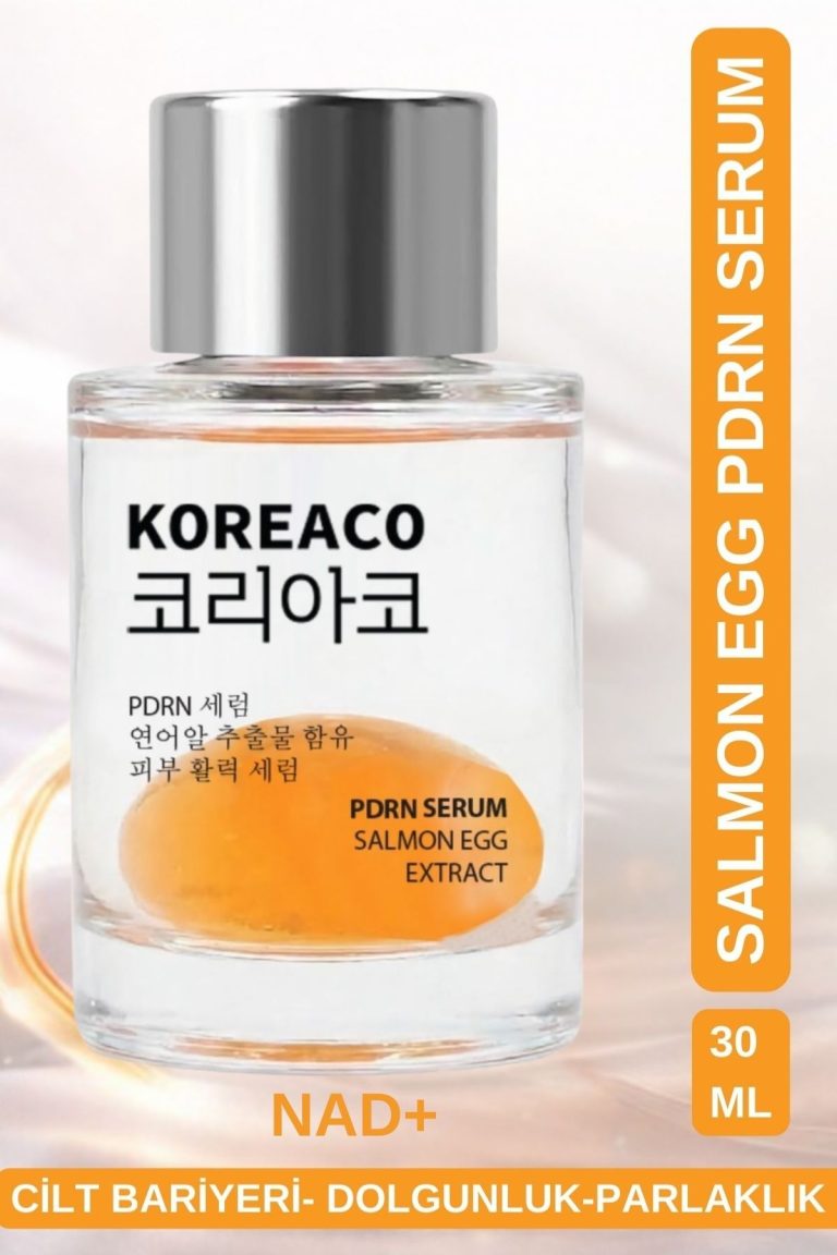 سيروم KOREACO بخلاصة الحمض النووي لسمك السلمون PDRN وNAD+ لترميم وتجديد البشرة (إطلالة البشرة الزجاجية) 30 مل